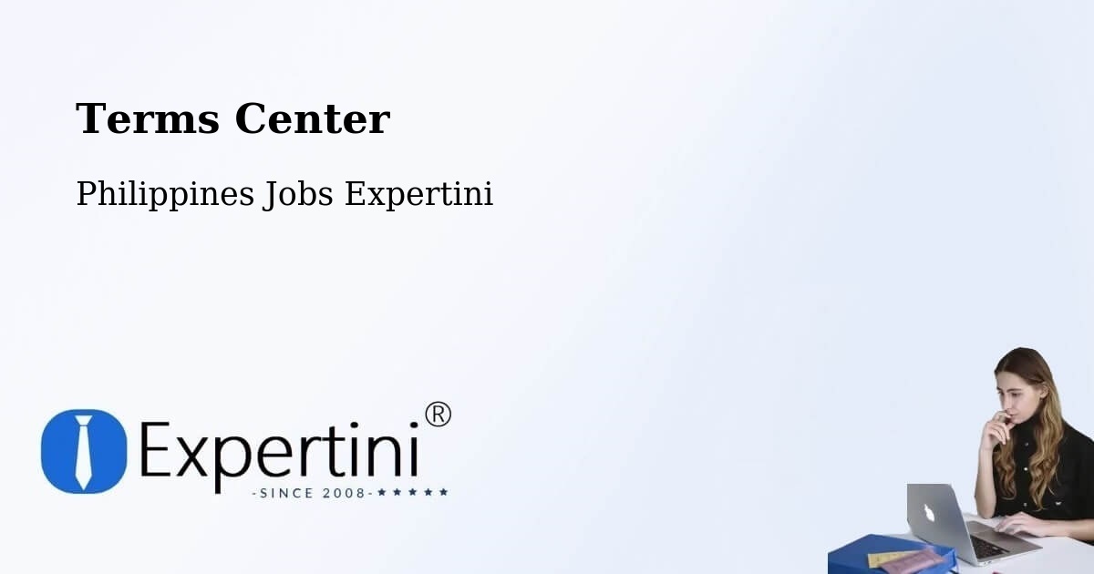 Terms of Service – Imus - Philippines Jobs Expertini